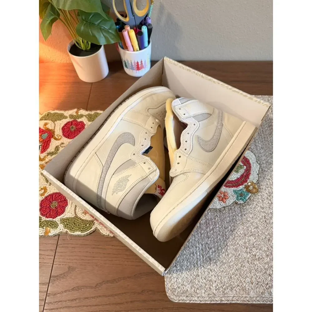 Jordan 1 Retro High OG Elephant Sail University Red Coconut Milk IH4363 100